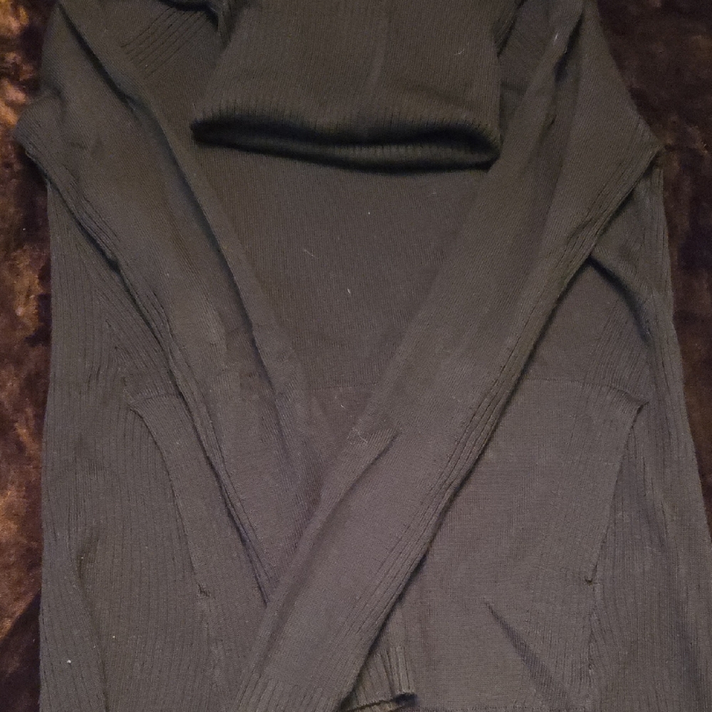 Lululemon athletica Black Turtleneck Cowell Sweater, Sz 4